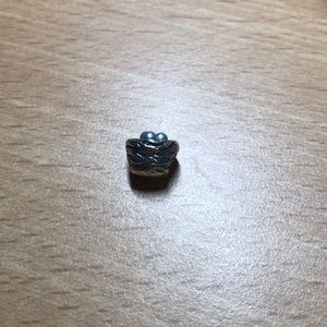 Pandora Bird Nest Charm with Pearls